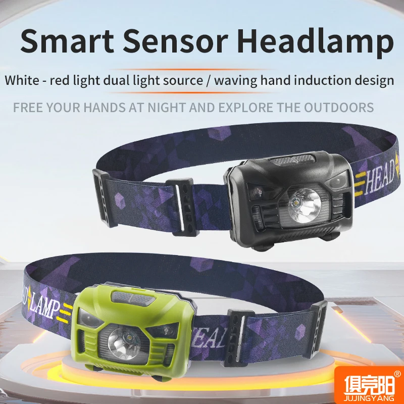 

Ultra Bright White & Red LEDs Head Lamp Lightweight And Comfortable Running Camping Headlamp