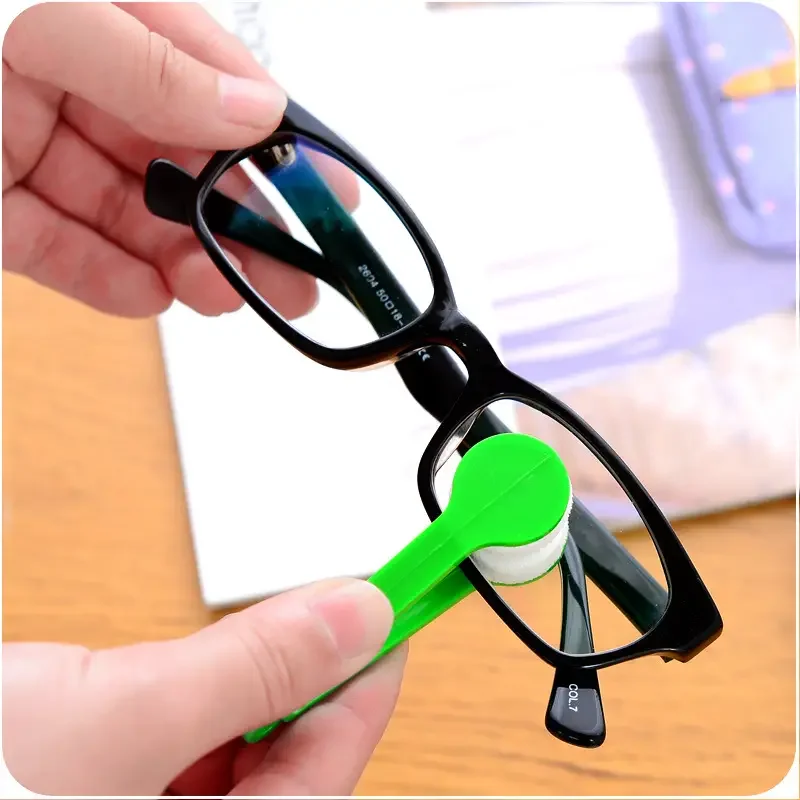 1pc Portable Mini Sun Glasses Cleaner Brush, Eyeglass Spectacles Cleaner, Eyeglass Brush Cleaning Tool