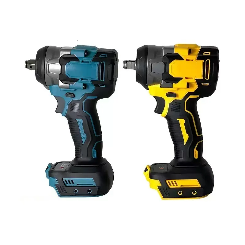 مفتاح ربط كهربائي لاسلكي 500N·m 21V Li-ion مع ضوء LED 2 بطاريات مجموعة أدوات إصلاح السيارات #1