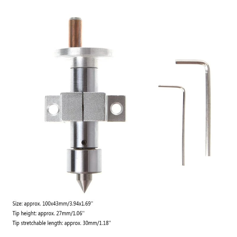 Adjustable Double Bearing Live Center Revolving DIY Accessory Wrench Mini Lathe high quality