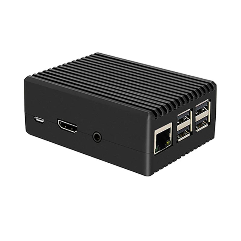 

Алюминиевый корпус Raspberry Pi 3, металлический корпус с пассивным охлаждением и термопрокладкой для Raspberry Pi 3 Model B 3B+