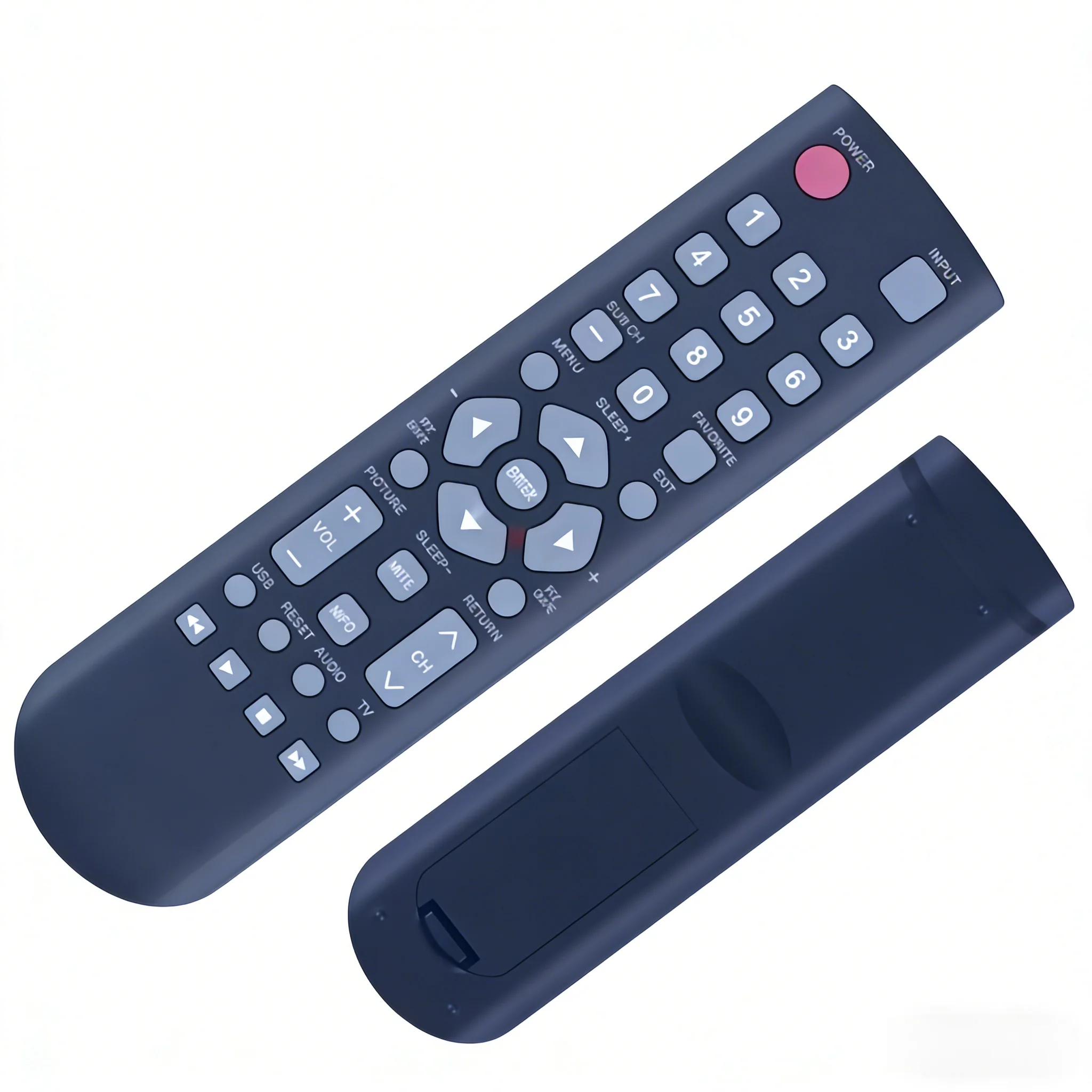 

RC200NS00 Replacement Remote Control for Sanyo TV DP32D53M DP50E44M DP24E14M 32D53