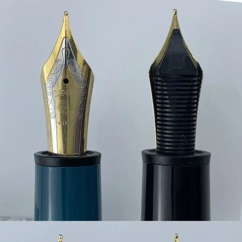 

WingSung 630 Ink Pens MSK149 Series Piston Filling Luxury Resin Fountain Writing Stationery Transparent Gray Red Green