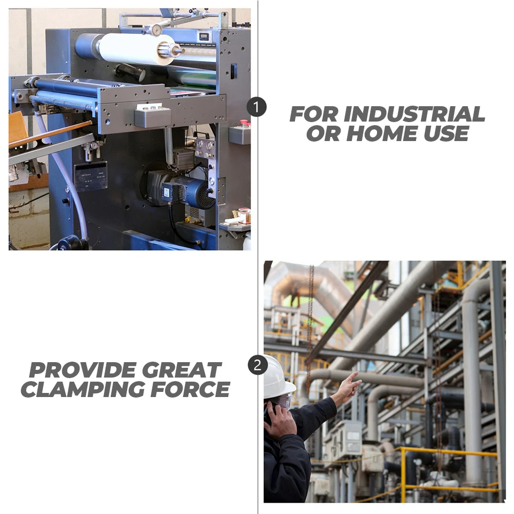 

42pcs Double Wire Hose Clamp Iron Oil Clamps Adjustable Diameter Range Corrosion Resistance Long Fastening Use Tube