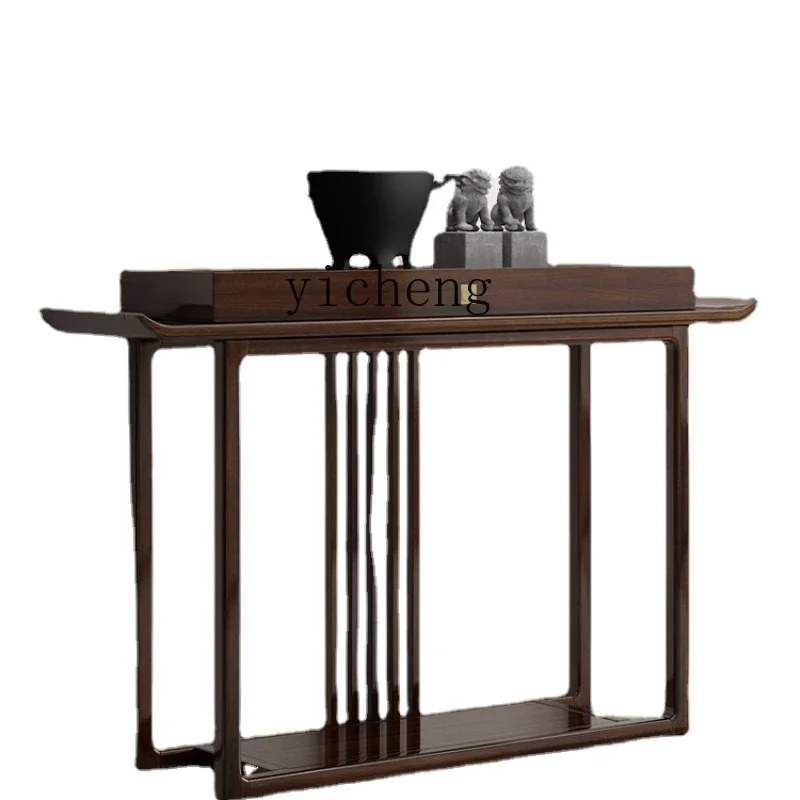 

Console Tables a Long Narrow Table Entrance Foyer Living Room Wall Ugyen Wood Solid Wood Entrance Cabinet