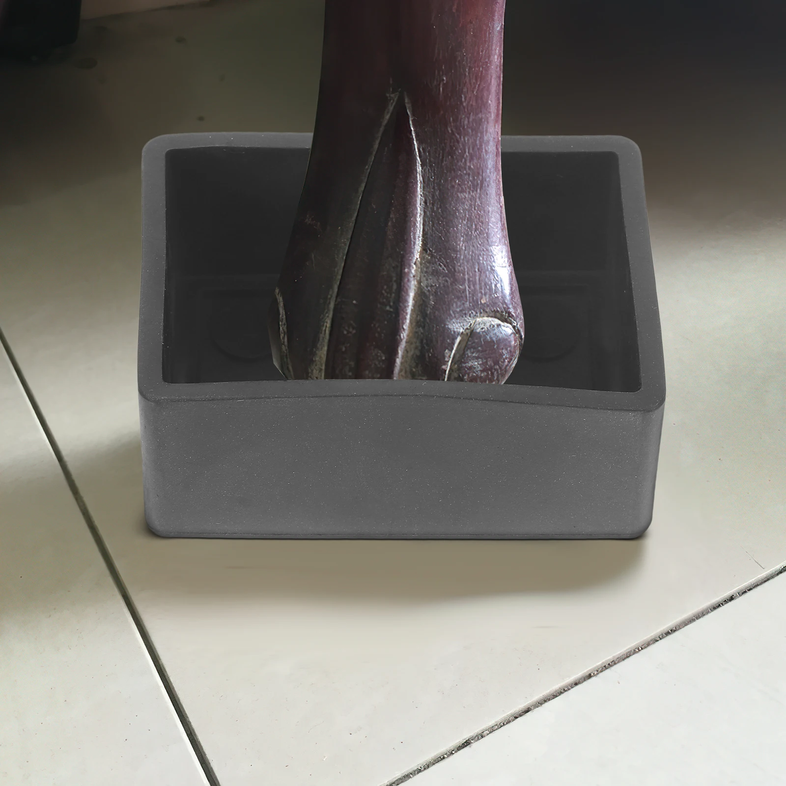 

8Pcs Chair Feet Protectors Furniture Table Leg Covers Rectangular Shape Anti-Skid Pads for Hardwood Laminate Floors