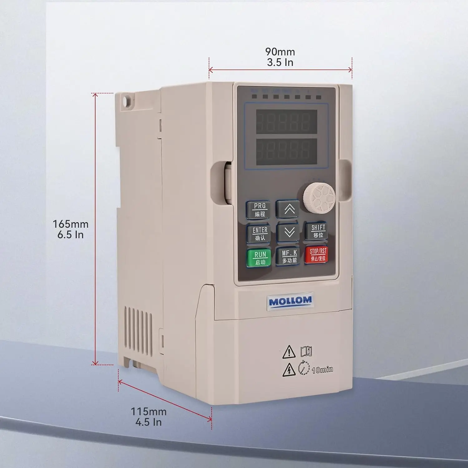 VFD 2200W 220V Variable Frequency Drive Inverter 3HP 96A Single Three Phase Input Output 220V 3Phase 0 3000Hz Spindle Motor CNC