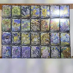 55Pcs/set DIY PTCG Pokemon Flash Card Personality Card Church Style Weedle Pidgeotto Pidgey Butterfree Anime Figure Collection