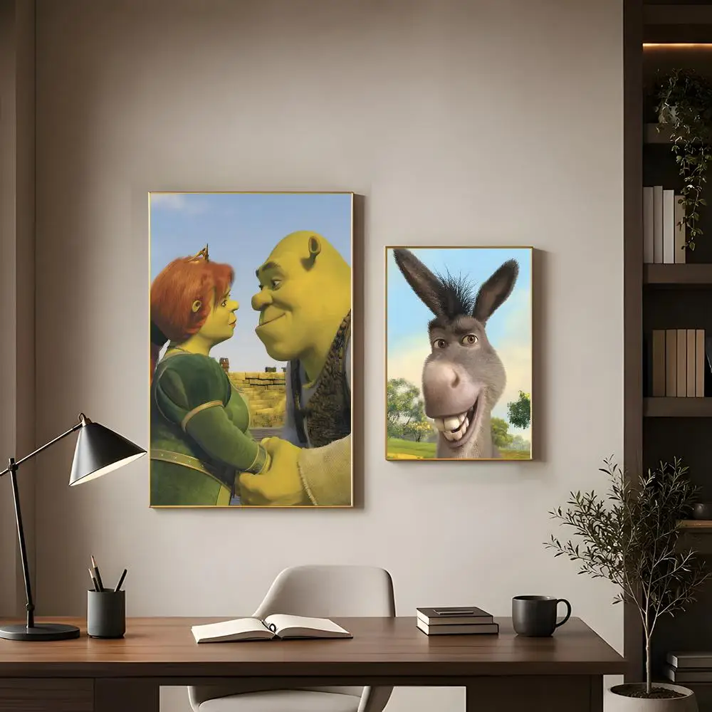 Classic animation Shrek Poster Modern Interior Wall Decor & Trendy Home Highlights