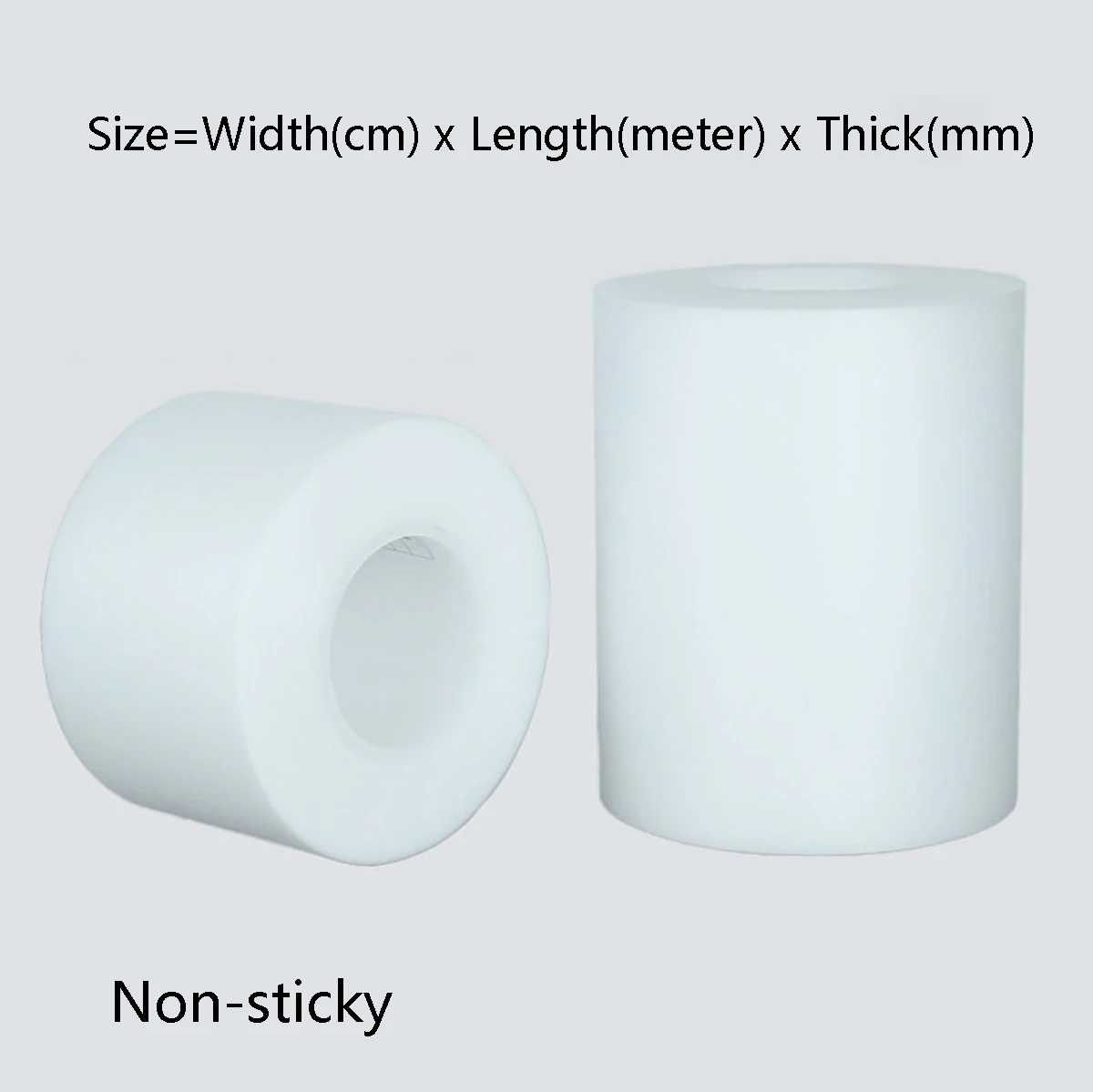 Ultrasonic Bonding Film Non-adhesive Semi-transparent for Smooth Surface 2cm-30cm Width 100meter 150meter Length