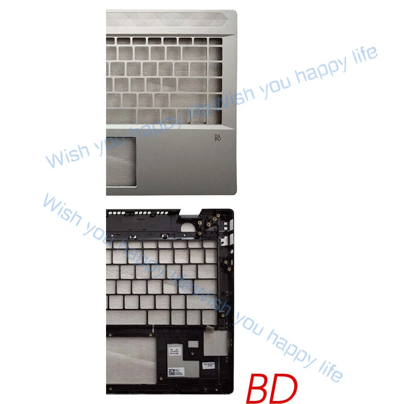 L... C Shell With fingerprint hole For HP Pavilion 14-ce 1004TX 1005TX Keyboard Cover