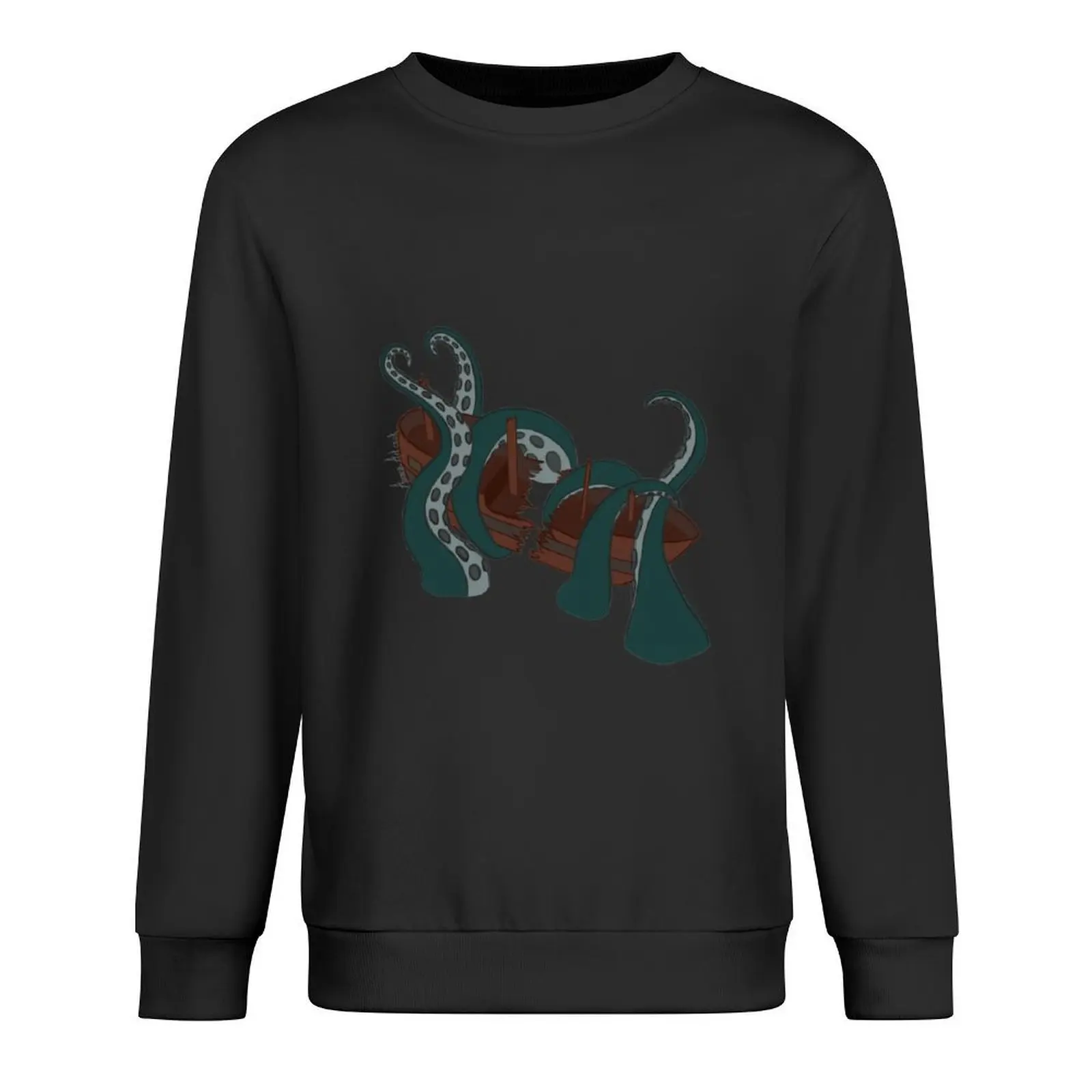 

The Kraken. Pullover autumn new products men's sweat-shirt set clothes for men men's clothes men sweatshirt