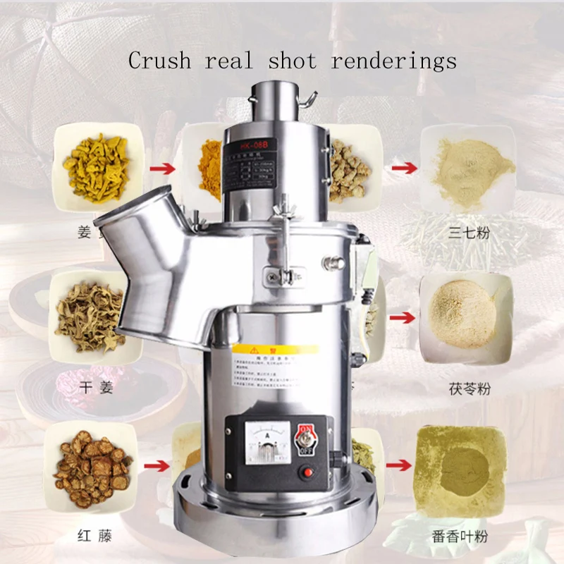 

Factory price mini grain processing maize powder making wheat eltric corn and rice milling machine grinder