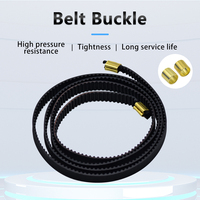 3D Printer Parts X+Y Axis Rubber Open Timing Belt 2GT Width 6mm High-Precision Wear-Resistant For Neptune 3Max/4Max/3Plus/4Plus