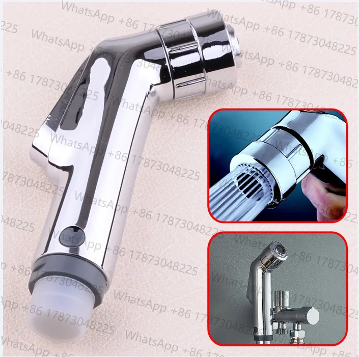 LETAOSK Handheld ABS 2 Functions Douche Sprayer Toilet Bidet Shower Hygienic Shattaf Spray