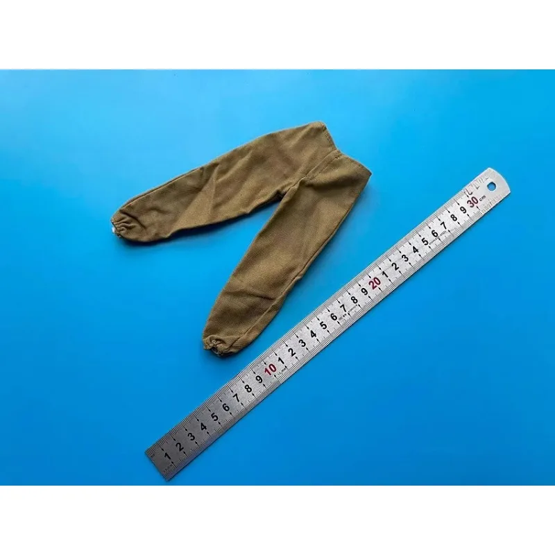 1/6 Scale Male Soldier North Africa Tactical Combat Pants WWII Military Trousers Model for 12inch Action Figures Body Dolls