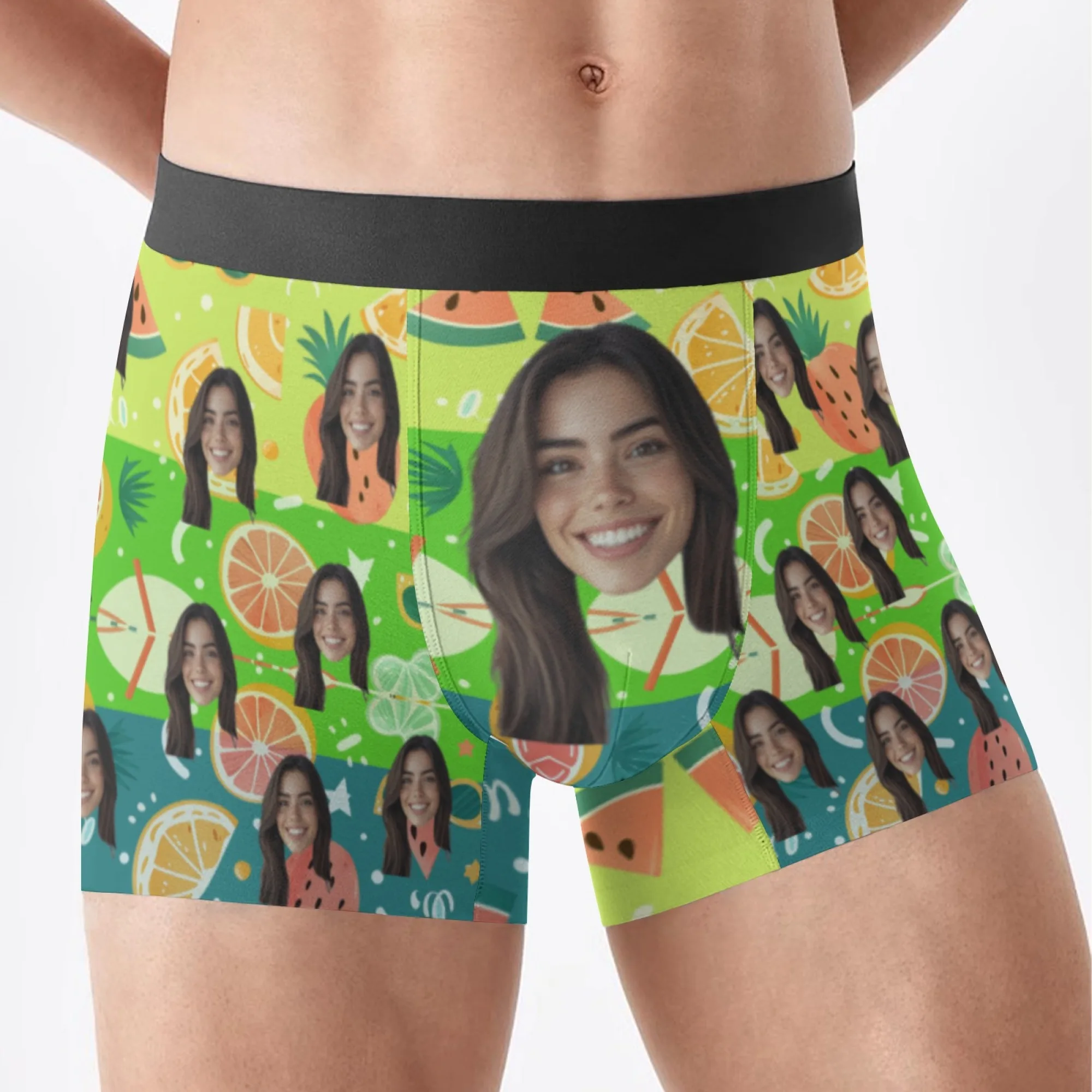 Custom men's boxing shorts Men's underwear for husbands boyfriends Anniversary  birthday  Valentine's Day gift  A cheeky outfit
