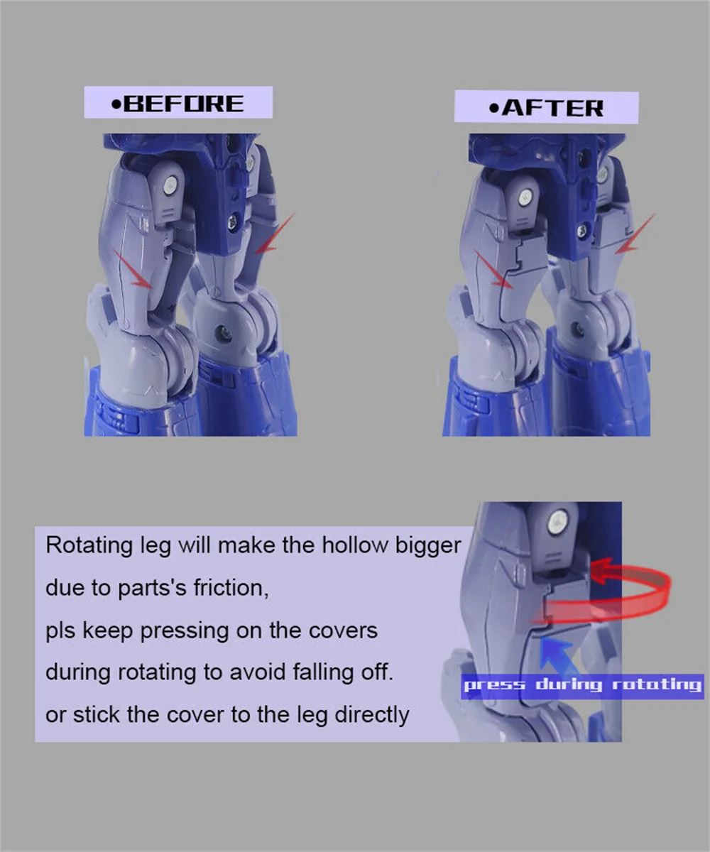 [IN STOCK] Leg Cover Filling Parts Upgrade Kit For Legacy Alpha Trion SS86 Scorge Action Figure Accessories-GO BETTER