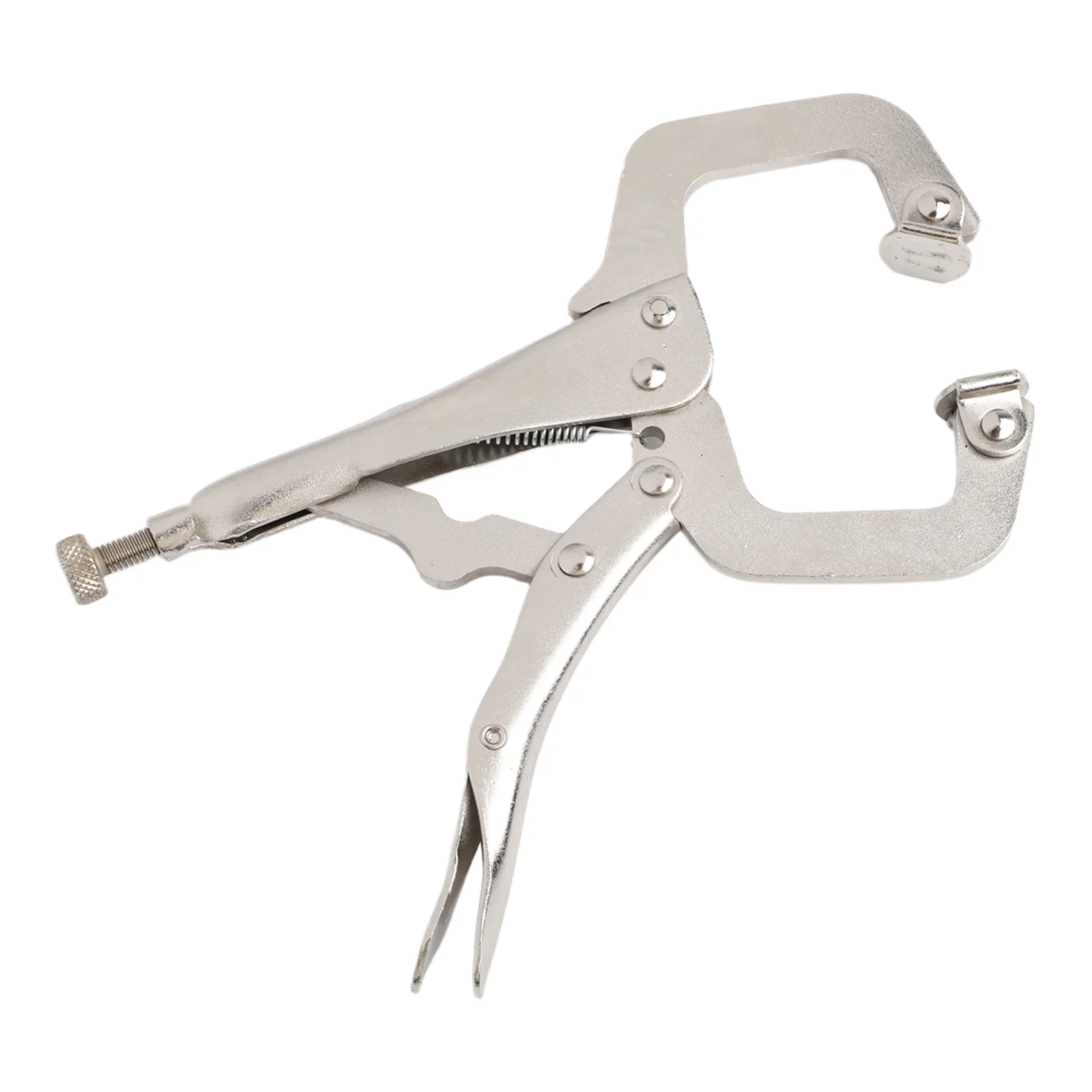 For Mini Welding Support Tool with Lever-Actuated Locking Pliers Designed for Repetitive Clamping and Release Operations
