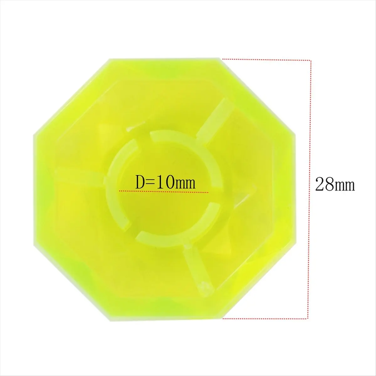 ABME 10Pcs Colorful Electric Guitar Effect Pedal Foot Nail Cap Amplifiers Candy Foot Switch Toppers Knob Accessories
