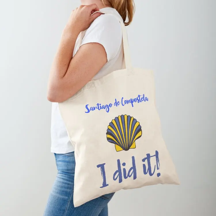 

I did the camino de Santiago de Compostela Tote Bag bag luxury women personalized tote bag Women's handbag large size bags