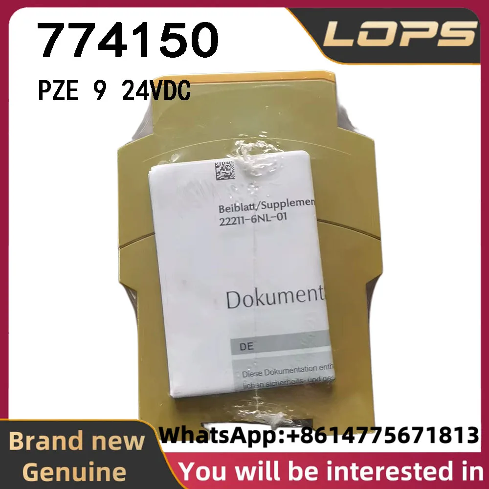 PZE 9 24VDC Pilz 774150 safety relay, brand new original genuine, large quantity in stock, welcome to inquire