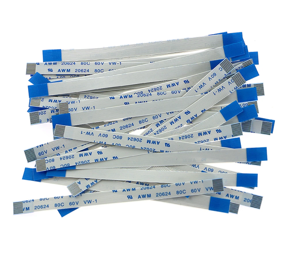 

200pcs 6pin 10pin Power On Off Eject Cable Ribbon Repair Part For Playstation 3 Controller PS3 2000 2500 3000 4000