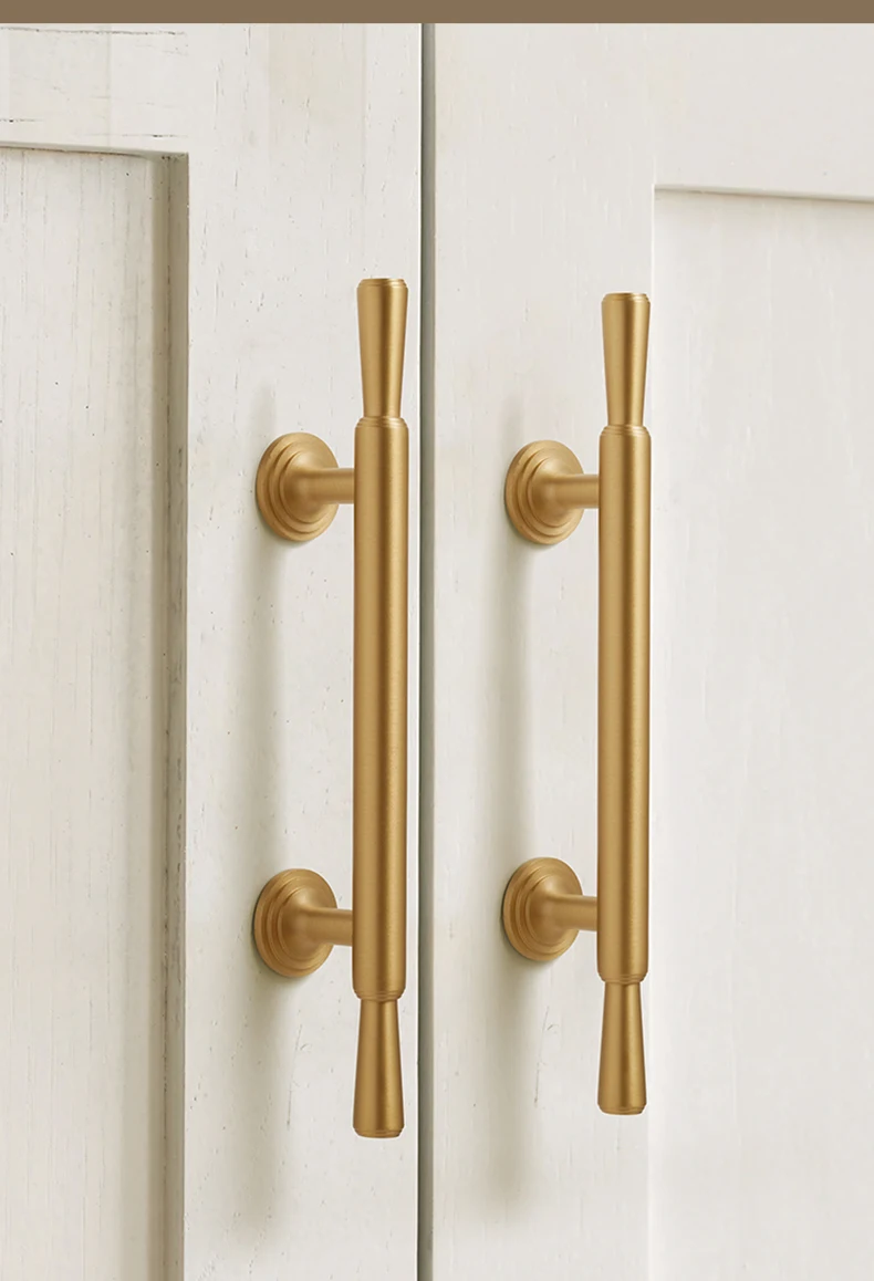 Dooroom Messing-Möbelgriff, Griff-Design, für Schminktisch, Schublade, Schuhschrank, Küchenbeschläge, Großhandel verfügbar – Detail 9