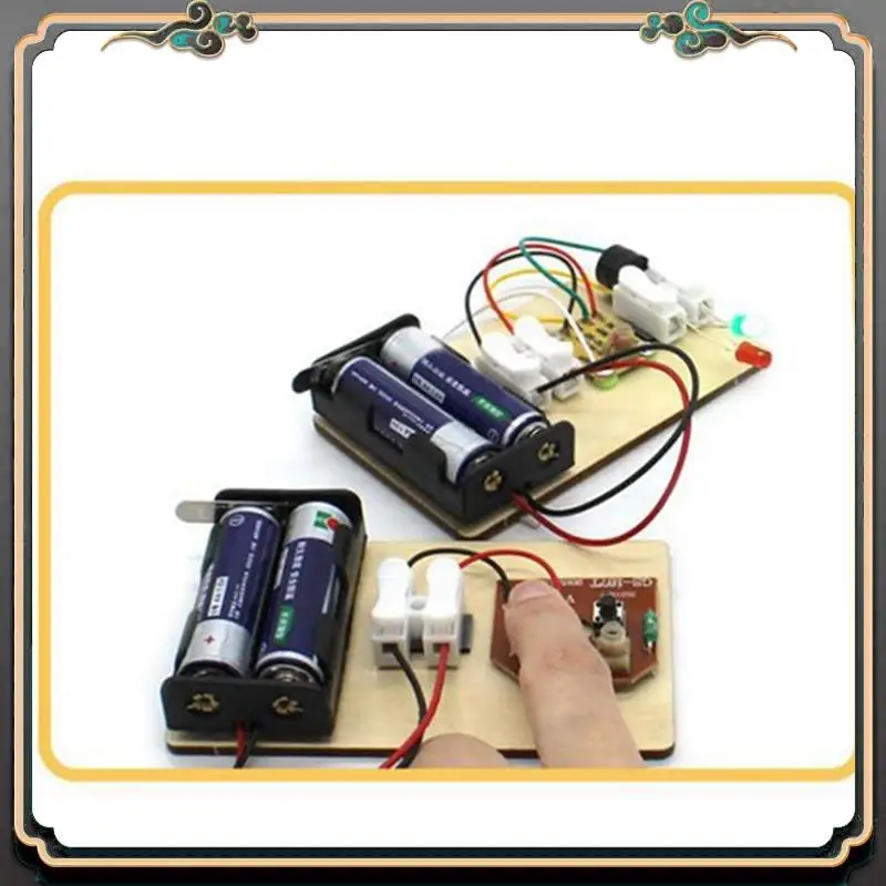 

Reliable-25Pack STEM Kits, Learn Morse Code, Build A Telegraph Machine, Electric Circuit Experiment, Electricity Kit(No Battery)