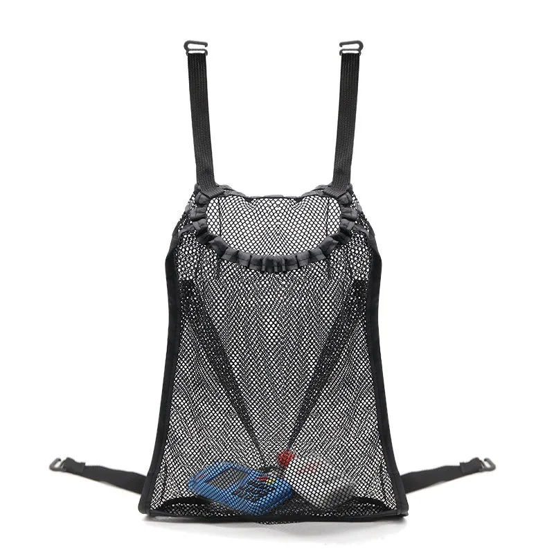 Bolsa de malla para cochecito de bebé, suministros para cochecito de bebé, bolsa de almacenamiento para cochecito de bebé, bolsa colgante, bolsa de almacenamiento para uso en coche