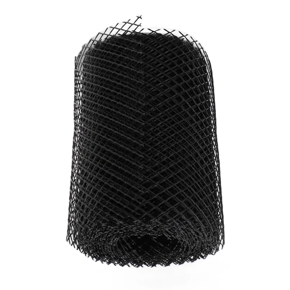 Reusable Debris Filter Gutter Guard Mesh Roll Easy Install Plastic Gutter Leaf Guard Roll Plastic Gutter Guard Netting Outdoor
