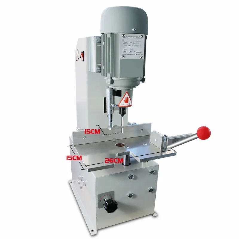 Electric Paper Drilling Machine,220V Single Drilling Hole for Paper Labels, Menu, Receipt,Electric paper hole punch machine