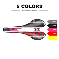 Lightweight  3K Full Carbon Fiber Bicycle Saddle Road MTB Bicycle Carbon Saddle Seat Matt Bike Cushion 270*143mm Cycling Parts