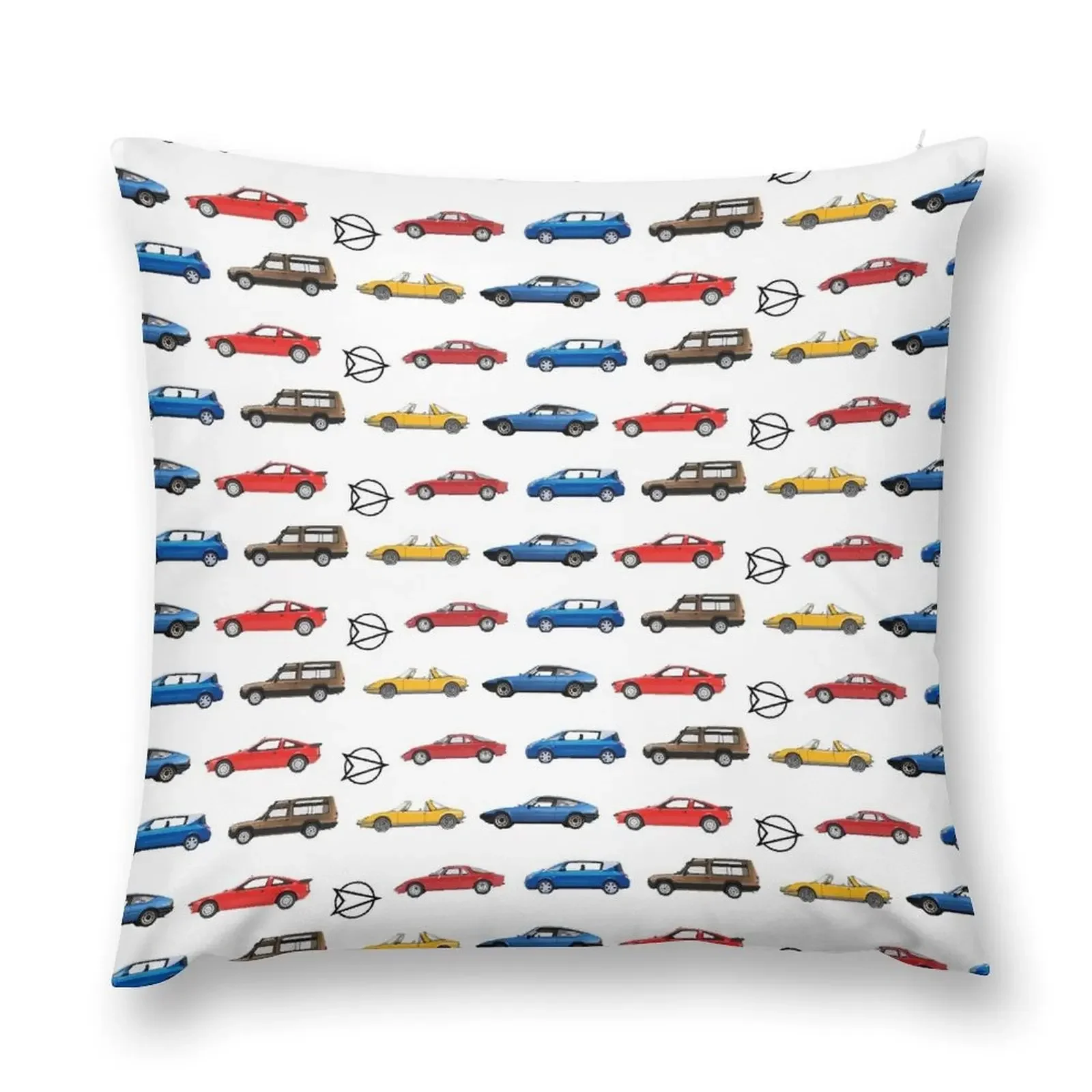 

Matra Cars Pattern Throw Pillow Plaid Sofa Pillow Covers Decorative bed pillows pillow