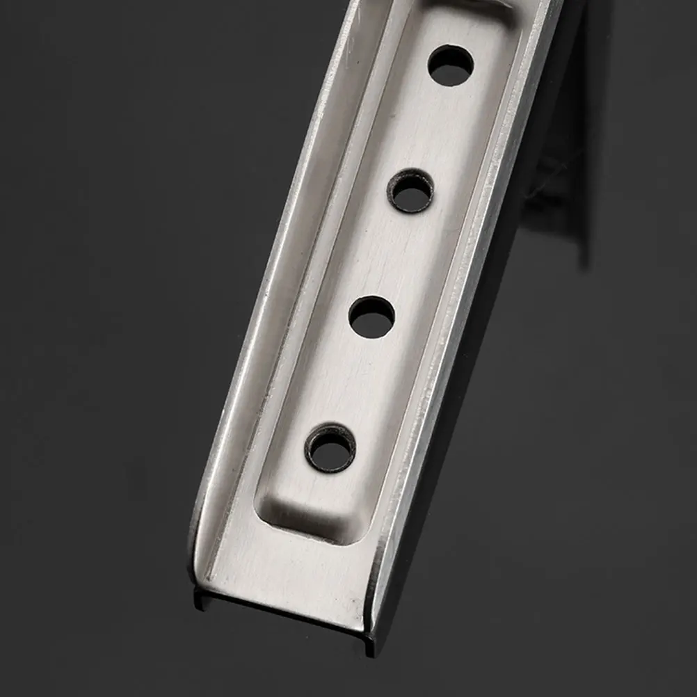 

Folding Support Frame Wall Shelf Bracket Foldable Square Mounted Loaded Steel Stainless