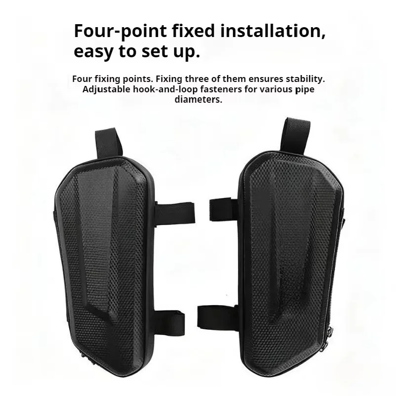Motorcycle Electric Bike Hanging Bag Side Bags Waterproof Moto Engine Pack Hard Shell Bags Mountain Bike Triangle Pouch