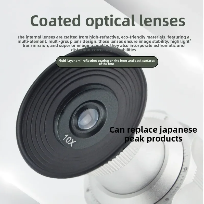 150/200 times high definition high magnifying glass hundred times, high foot mirror