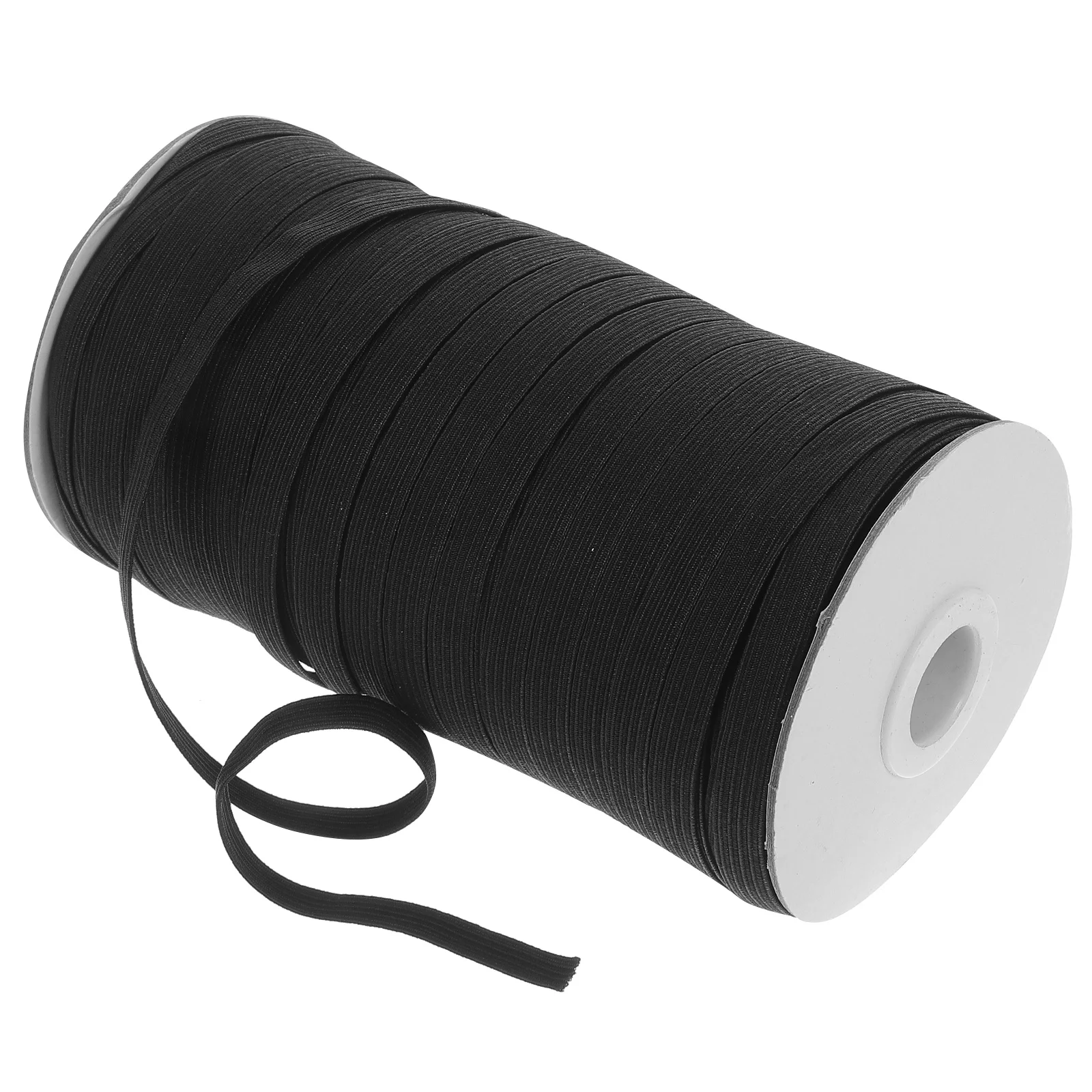 

1 Roll Black Sewing Elastic Band Stretch Rubber Strap Clothes Waistline Neckline DIY Crafting Elastic Cord