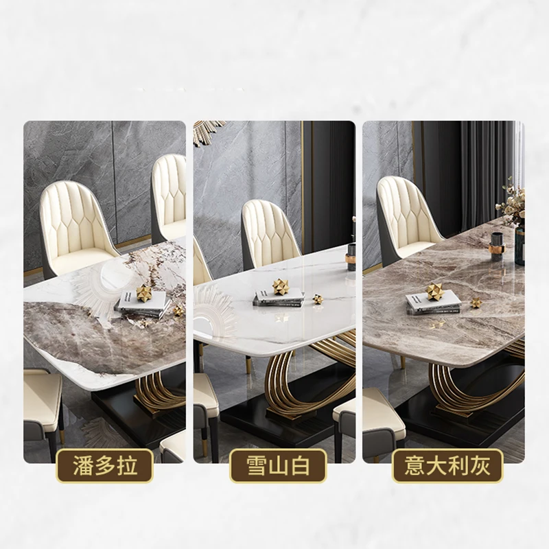 Living Room Chairs Table Furniture Luxury Center Restaurant Tables Kitchen Garden Sets Bar Dining Mesa Plegable Coffe Modern WJX