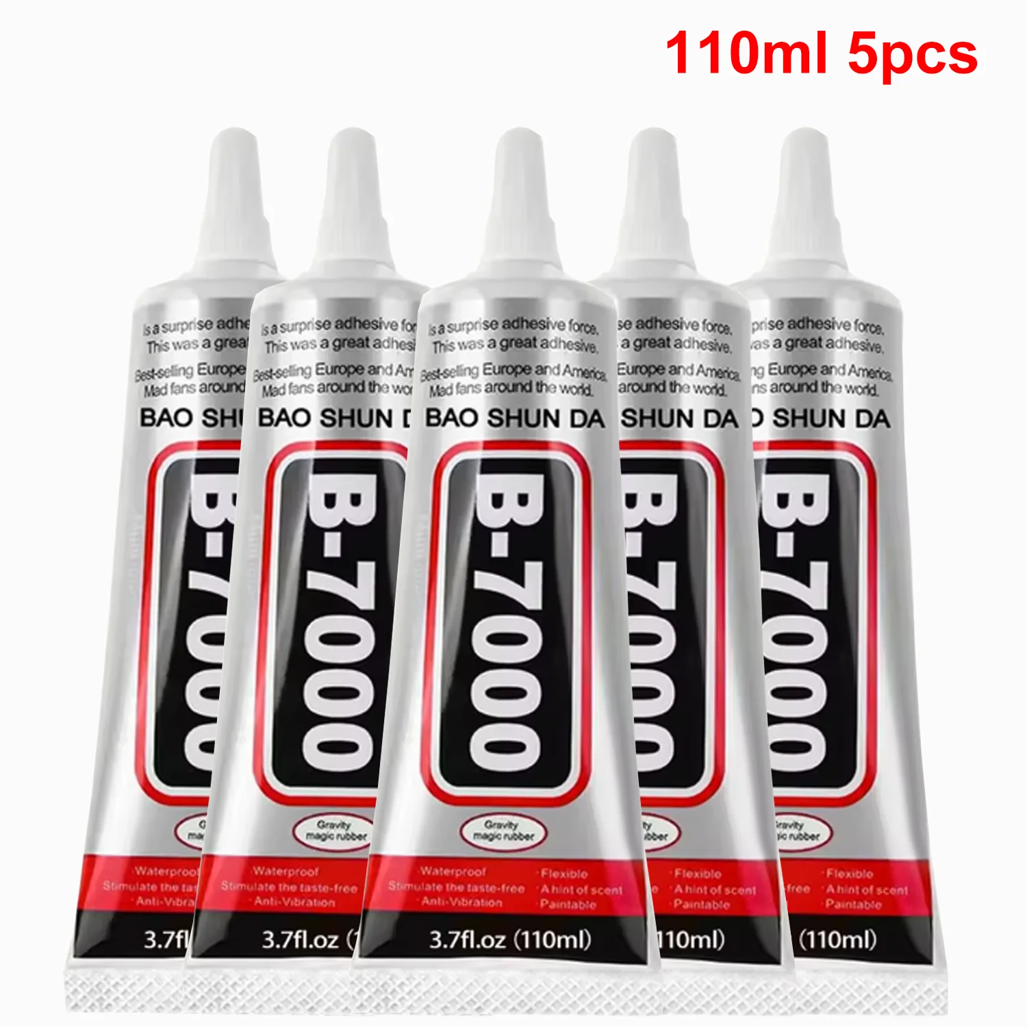B7000 Rhinestones Glue for Crafts, 110ML Glue of Diamond Jewelry 3.7fl.oz Clear B-7000 Super Jewelry Glue Transparent Industrial