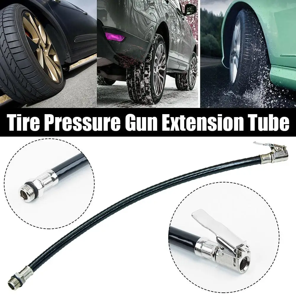 

Automobile And Motorcycle Tire Pressure Gun Extension Gun Tire Tube Accessories Gun Inflation Tube Tube Hose Pressure F6Q3