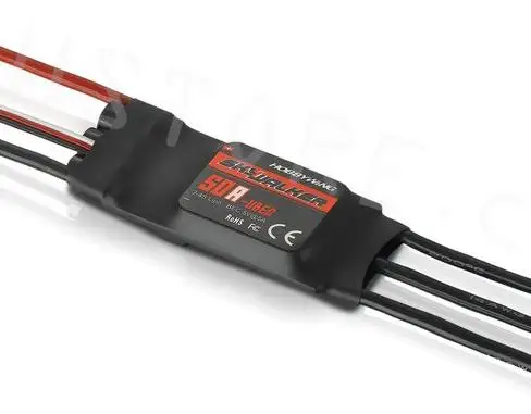 Hobbywing Skywalker 50A Vliegtuig 2 ~ 4S Borstelloze Esc Speed Controller Met Bec Voor Rc Fpv Quadcopter Drone Model