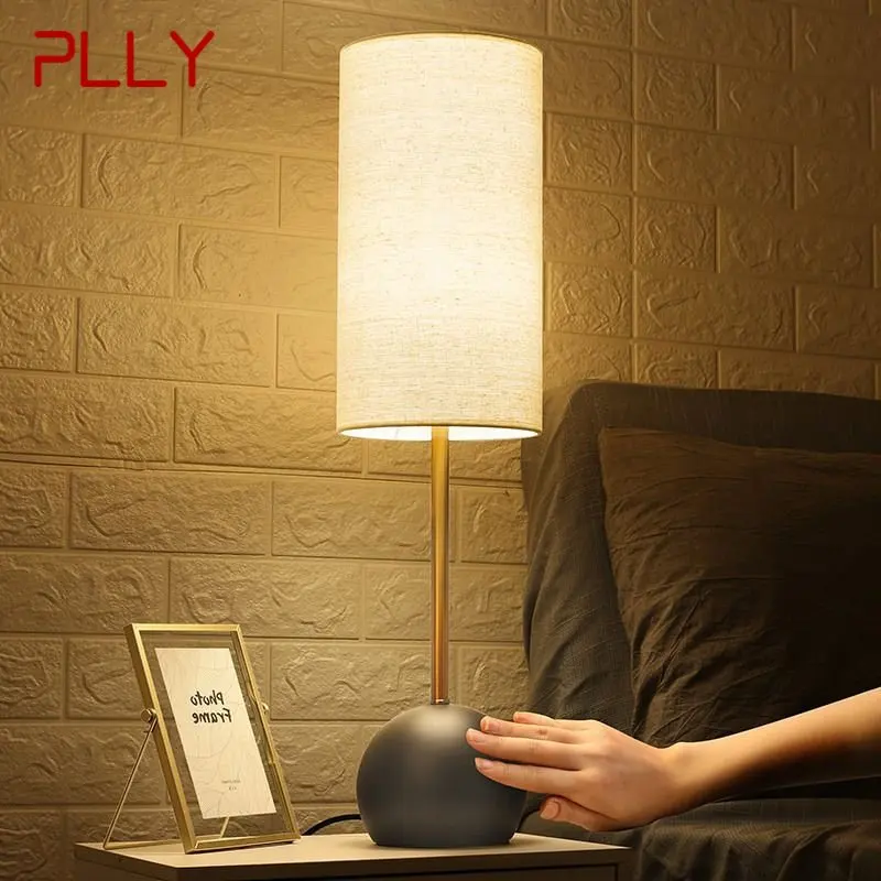 

PLLY Modern Touch Dimming Table Lamp LED Creative Simple Personality Bedside Desk Light for Home Living Room Bedroom