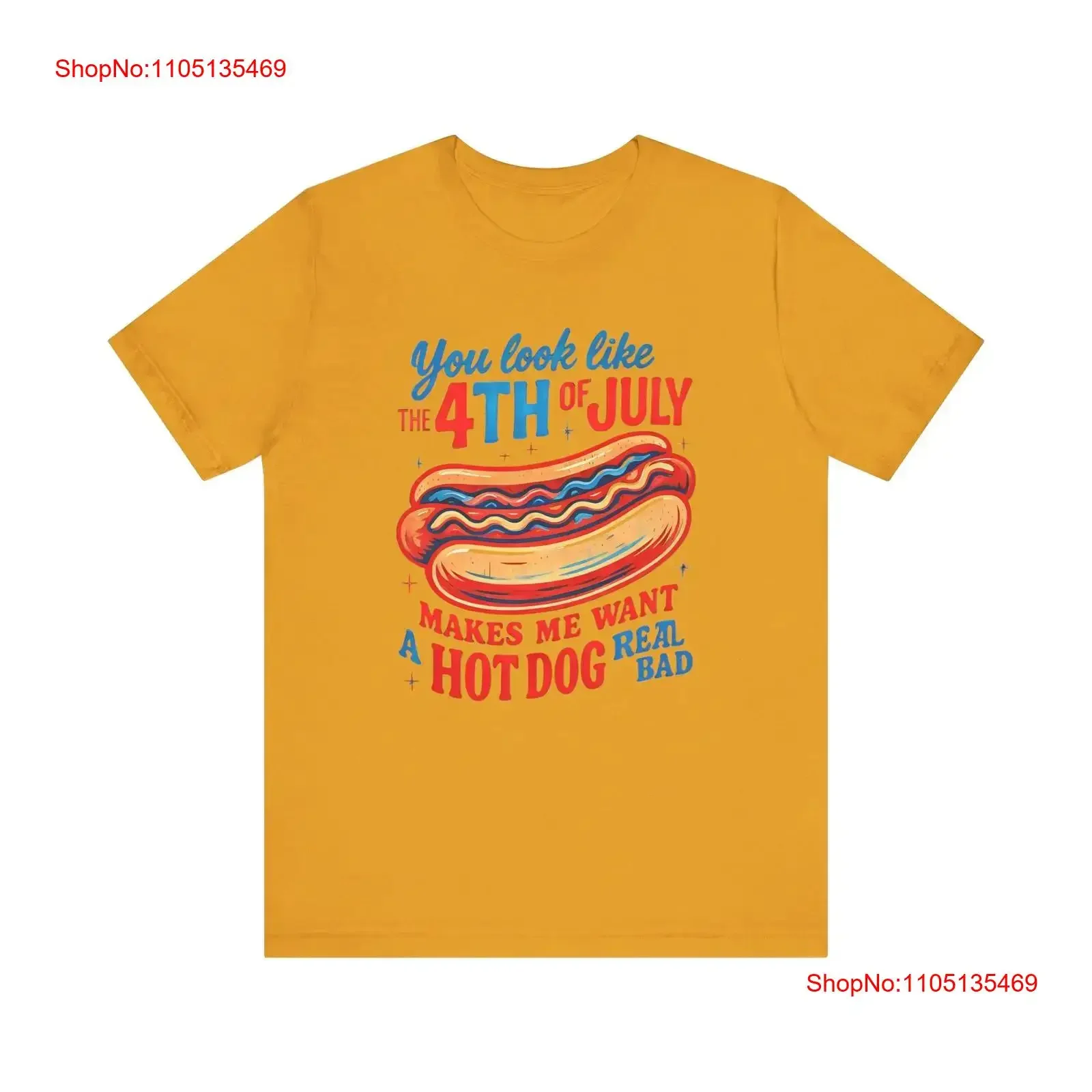 4th of July Hot Dog T Shirt Funny Holiday Summer BBQ Independence Day vintage Washed graphic Stylish homme Unisex Casual