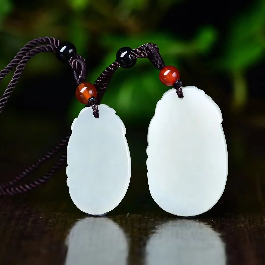 Exquisite Hetian Jade Ruyi Pendant Jewelry 3291# 3285#