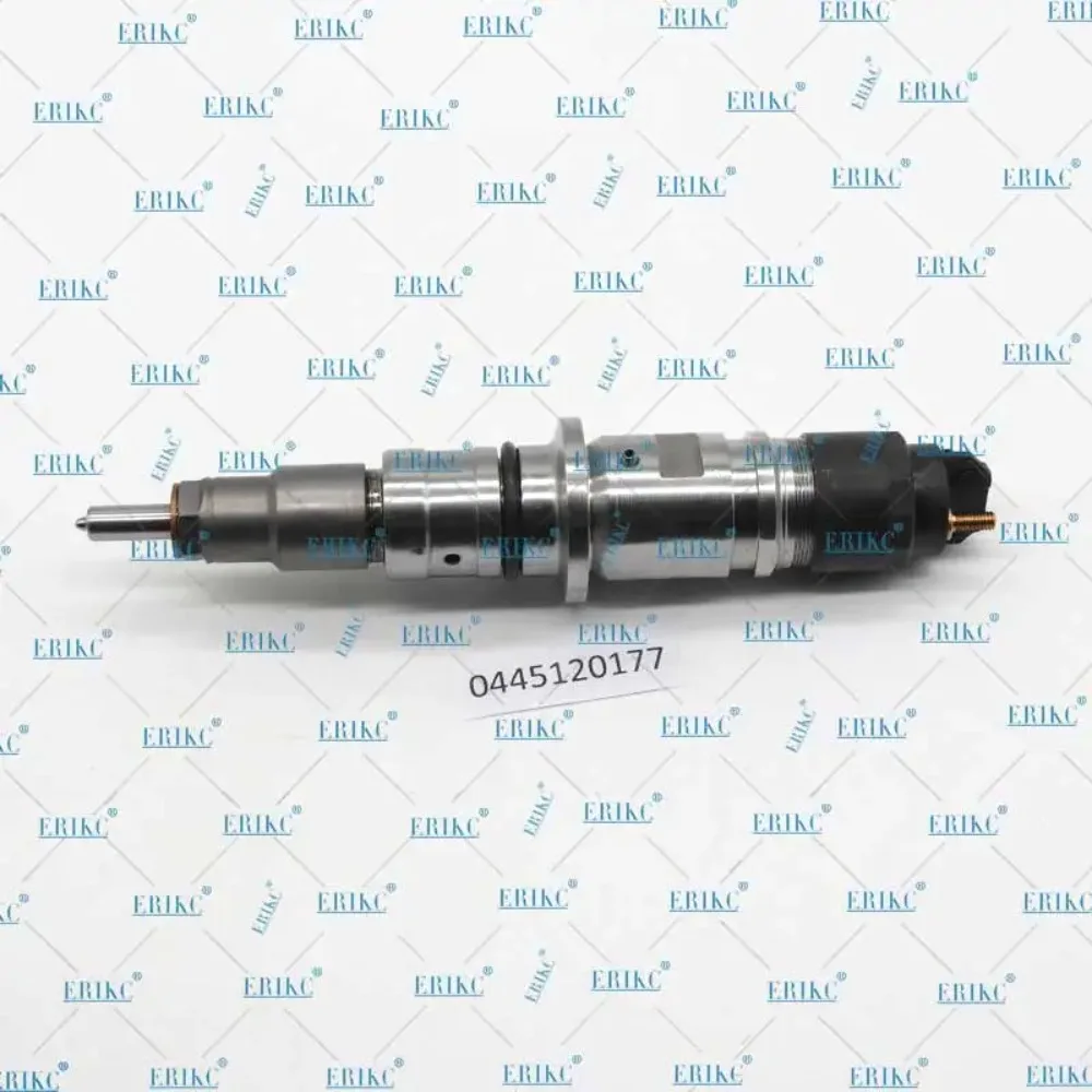 ERIKC 0445120177 Excavator Genuine New Injector 0 445 120 177 Diesel Parts Fuel Injector 0445 120 177 for Bosch Dodge Cummins