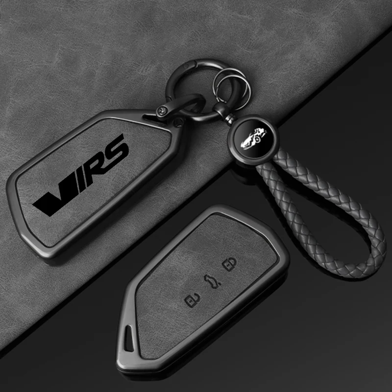 Autoschlüsselhülle aus Zinklegierung für Skoda VRS Octavia Kamiq Kodiaq Karoq RS Superb Fabia Rapid Key Protection Cover Zubehör – Detail 5
