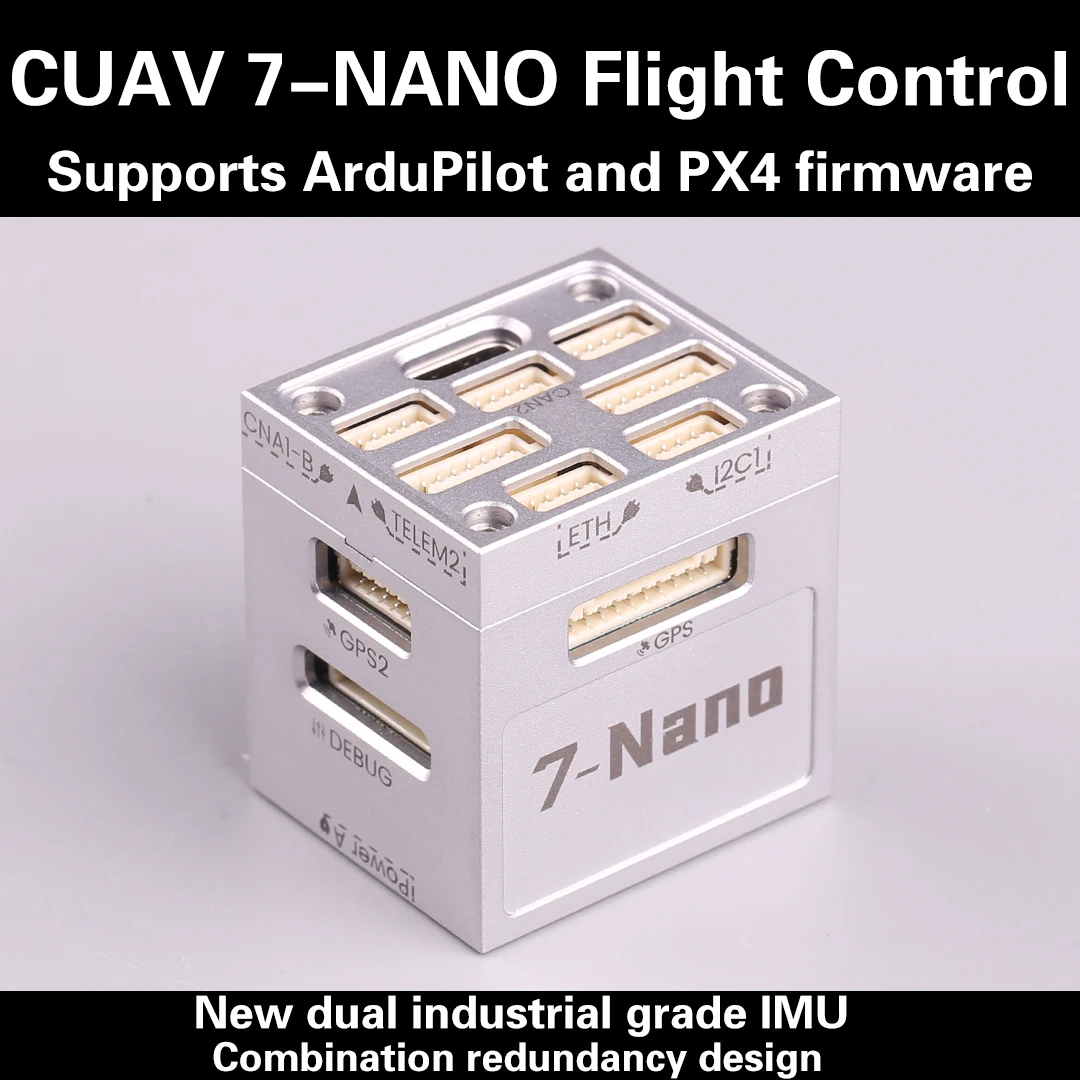 

CUAV FPV Drone Small Size Cube 7 Nano Autopilot Flight Controller - New Edition
