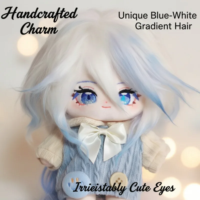 

20CM Furina Genshin Impact Plush Doll Genshin Inspired Cotton Doll Cute Y2K Anime Stuffed Funny Cotton For Girls 20cm Gift New
