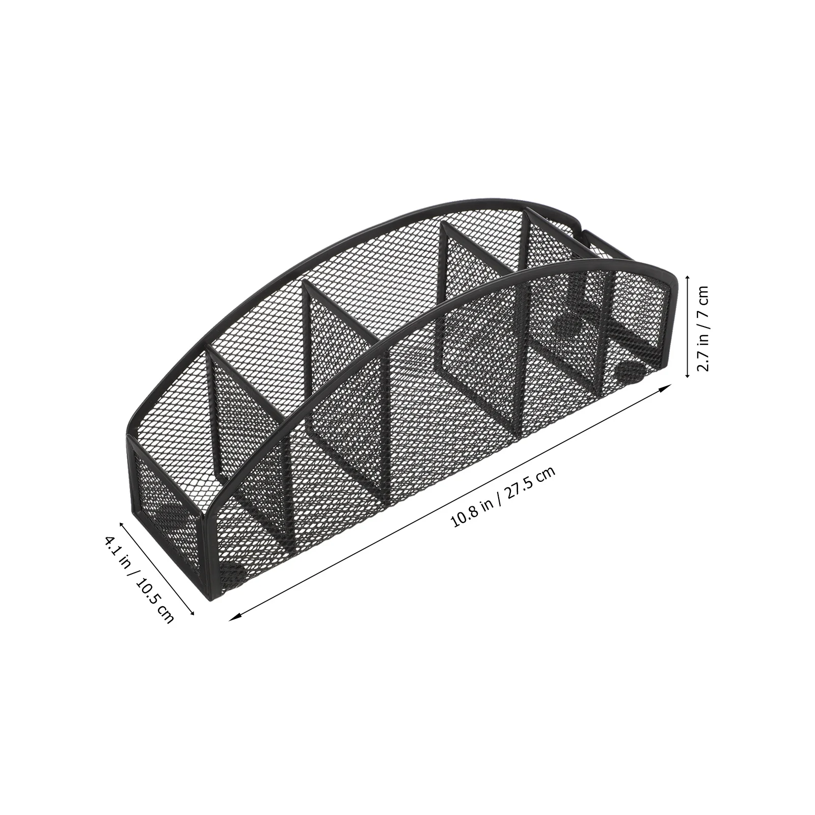 

Multi-Grid Mesh Pen Holder Iron Desktop Organizer for Student Office Desk Stationery Makeup Brush Container Office Organizer